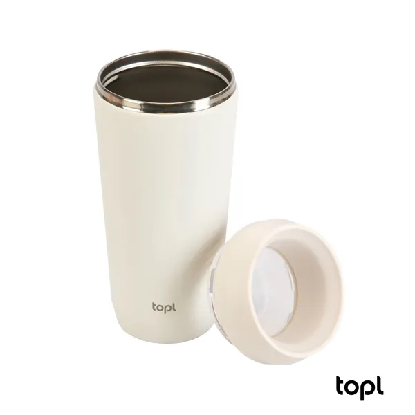 TOPL® 16 oz. Double Wall, Recycled Stainless Steel 360deg... - TOPL® 16 oz. Double Wall, Recycled Stainless Steel 360deg... - Image 125 of 136