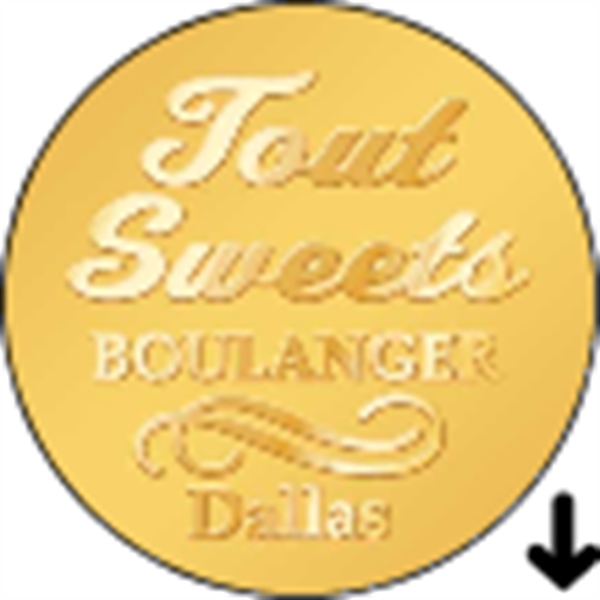 1.5" circle - Embossed Roll Labels