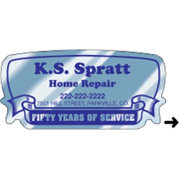 Rectangle w/ Ribbon Recognition Label - Rectangle w/ Ribbon Recognition Label - Image 2 of 11