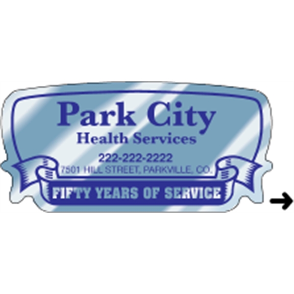 Rectangle w/ Ribbon Recognition Label - Rectangle w/ Ribbon Recognition Label - Image 4 of 11