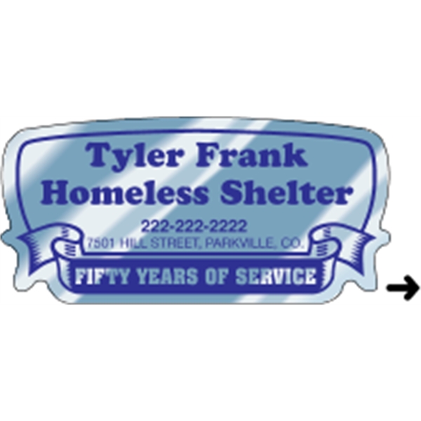 Rectangle w/ Ribbon Recognition Label - Rectangle w/ Ribbon Recognition Label - Image 7 of 11