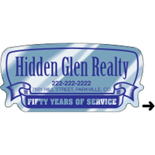 Rectangle w/ Ribbon Recognition Label - Rectangle w/ Ribbon Recognition Label - Image 9 of 11