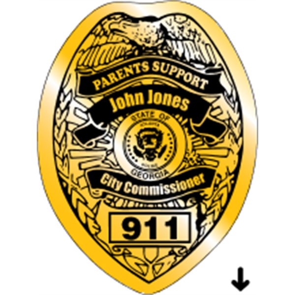 Shield Recognition Label - Shield Recognition Label - Image 2 of 3