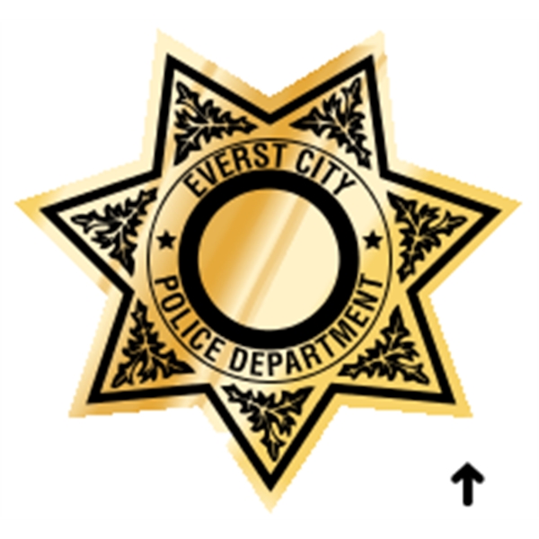 Seven Point Star Recognition Label - Seven Point Star Recognition Label - Image 0 of 0