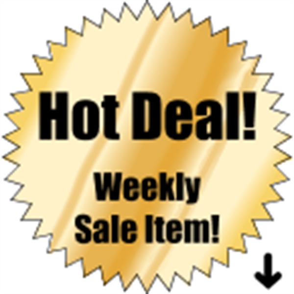 2" dia. Starburst Recognition Label - 2" dia. Starburst Recognition Label - Image 1 of 2