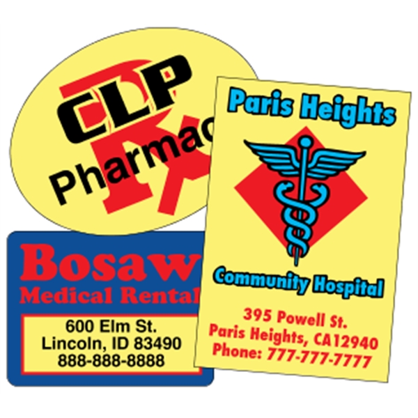 Outdoor Durable Roll Label (Back Adhesive)