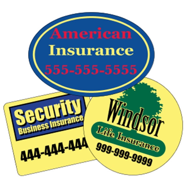 Outdoor Durable Roll Label (Back Adhesive)