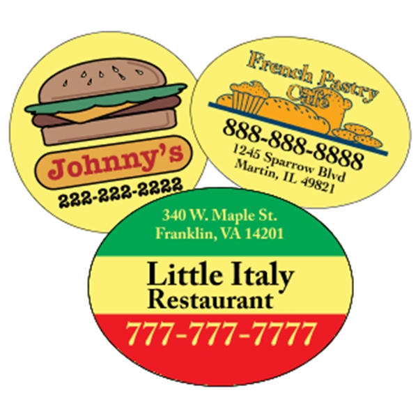 Outdoor Durable Roll Label (Back Adhesive)