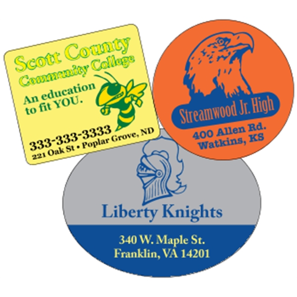 Outdoor Durable Roll Label (Back Adhesive)