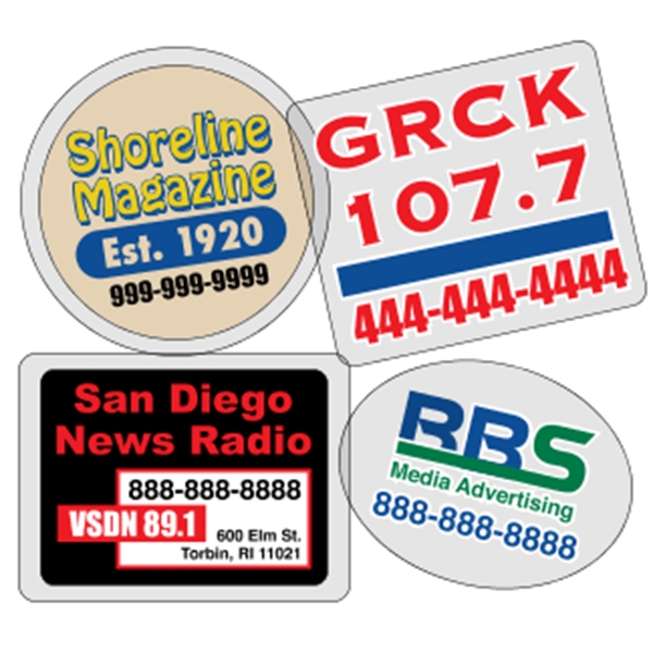 Outdoor Durable Roll Label (Face Adhesive)