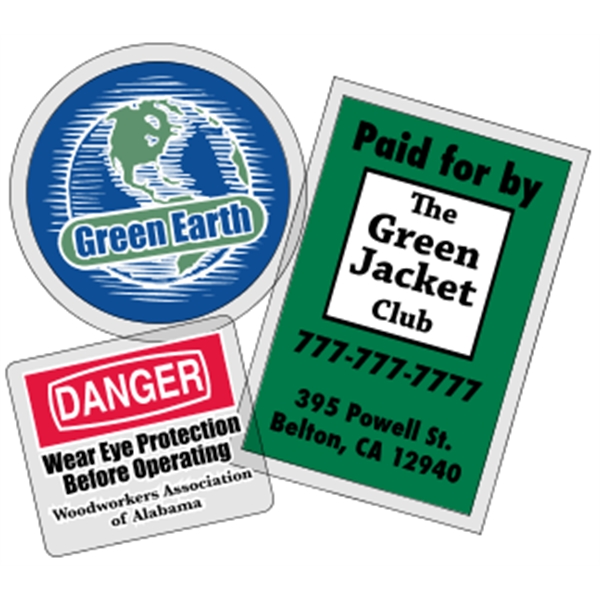 Outdoor Durable Roll Label (Face Adhesive)