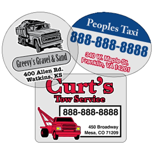 Outdoor Durable Roll Label (Face Adhesive)