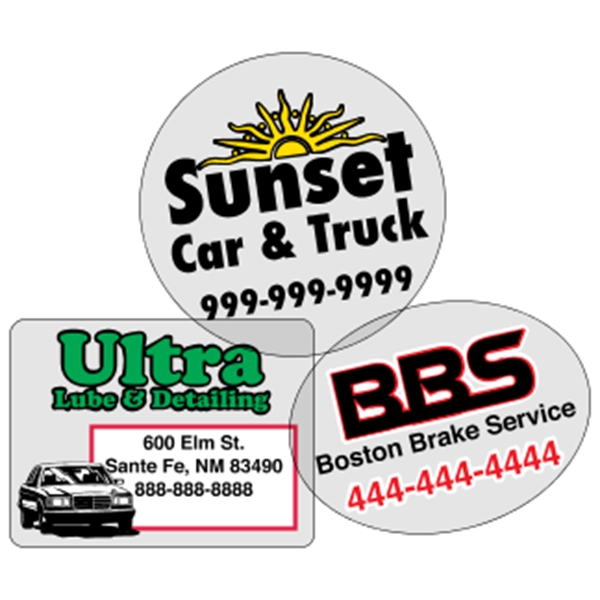 Outdoor Durable Roll Label (Back Adhesive)
