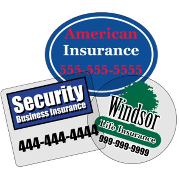Outdoor Durable Roll Label (Back Adhesive)