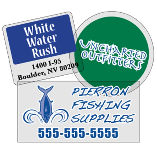 Outdoor Durable Roll Label (Back Adhesive)