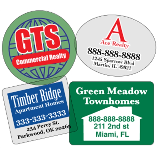 Outdoor Durable Roll Label (Back Adhesive)