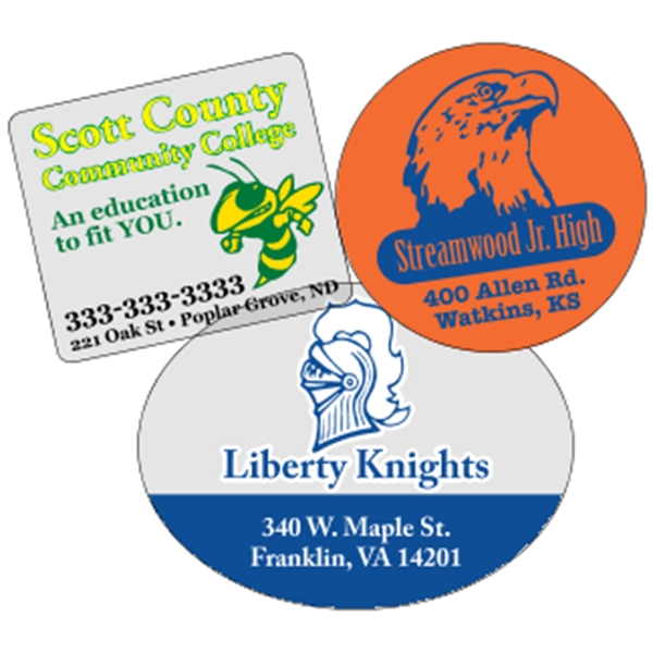 Outdoor Durable Roll Label (Back Adhesive)