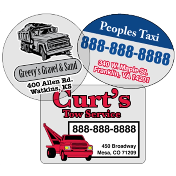 Outdoor Durable Roll Label (Back Adhesive)