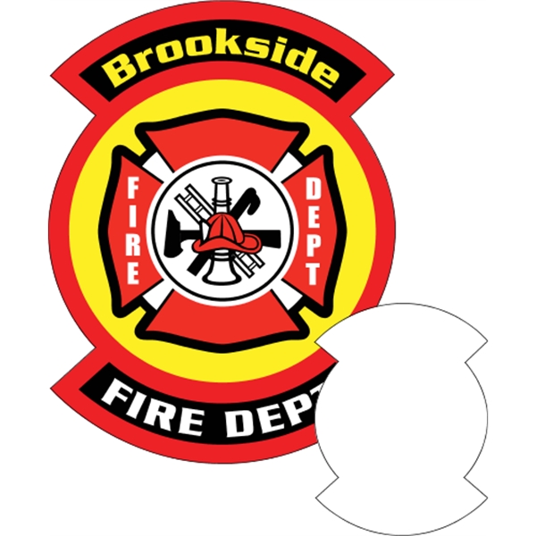 4.5" x 6" Special Shape Vinyl Bumper Sticker