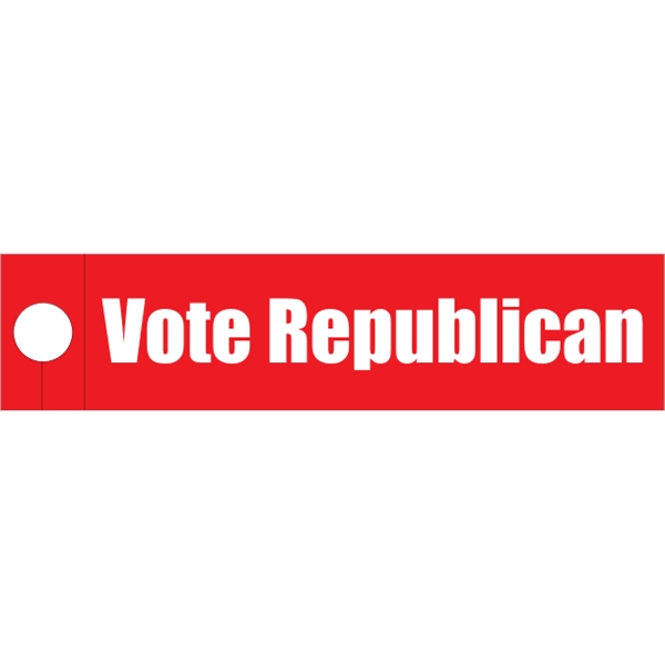 12.75" x 3" Door Knob Bumper Sticker