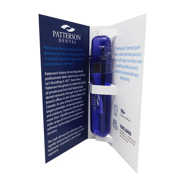 Tek Booklet 2 with Travel Toothbrush - Tek Booklet 2 with Travel Toothbrush - Image 0 of 10