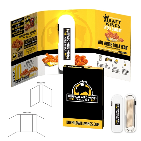 Tek Booklet with Travel Toothpick Dispenser - Tek Booklet with Travel Toothpick Dispenser - Image 0 of 11
