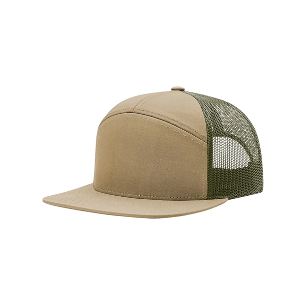 Richardson Seven-Panel Trucker Cap - Richardson Seven-Panel Trucker Cap - Image 21 of 44