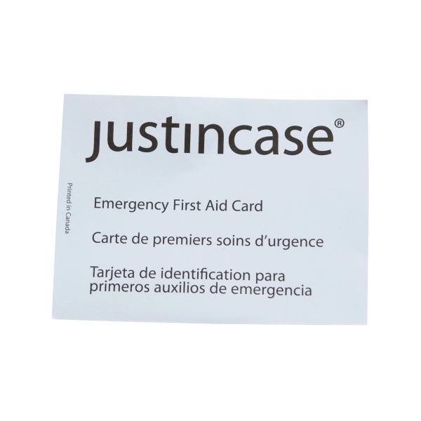 First Aid Instruction Card - First Aid Instruction Card - Image 0 of 0