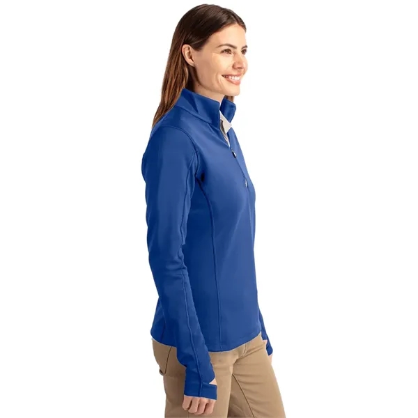 Cutter & Buck Traverse Stretch Eco Quarter Zip Womens Pul... - Cutter & Buck Traverse Stretch Eco Quarter Zip Womens Pul... - Image 69 of 78