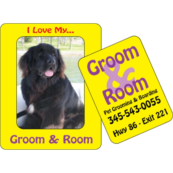 3" x 3.75" Rectangle Picture Frame Magnet
