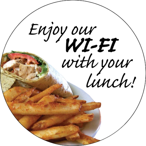 7" Diameter Kwik-Ship Digital Decal