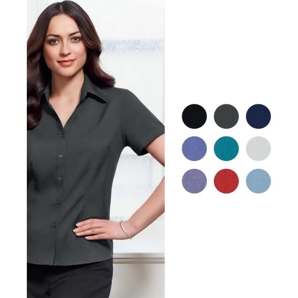Ladies' Oasis Short Sleeve Shirt - Ladies' Oasis Short Sleeve Shirt - Image 0 of 0