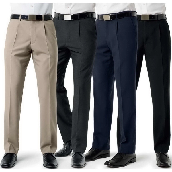 Men's Classic Flat Front Pant - Men's Classic Flat Front Pant - Image 0 of 5