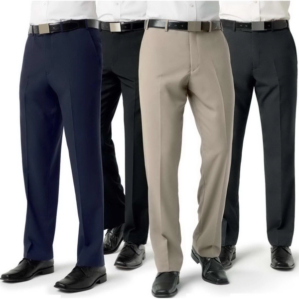 Men's Classic Flat Front Pant - Men's Classic Flat Front Pant - Image 1 of 5