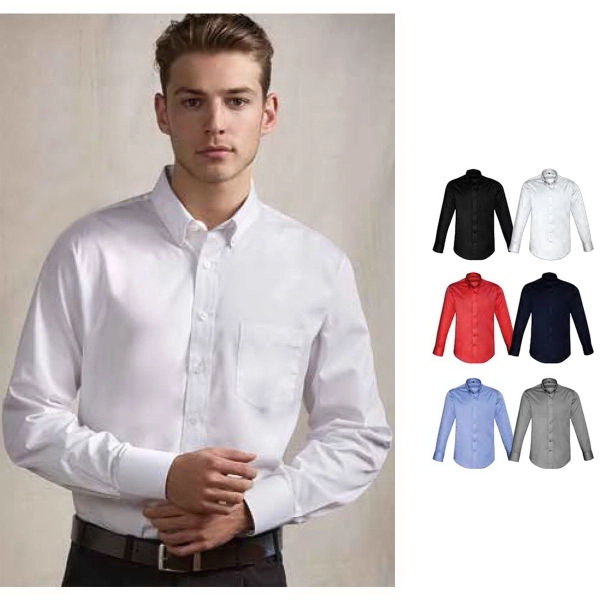 Dalton Men's Essential Long Sleeve Work Shirt - Dalton Men's Essential Long Sleeve Work Shirt - Image 0 of 13