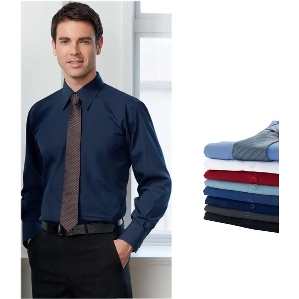 Men's Metro Stretch Color Long Sleeve Shirt - Men's Metro Stretch Color Long Sleeve Shirt - Image 0 of 0