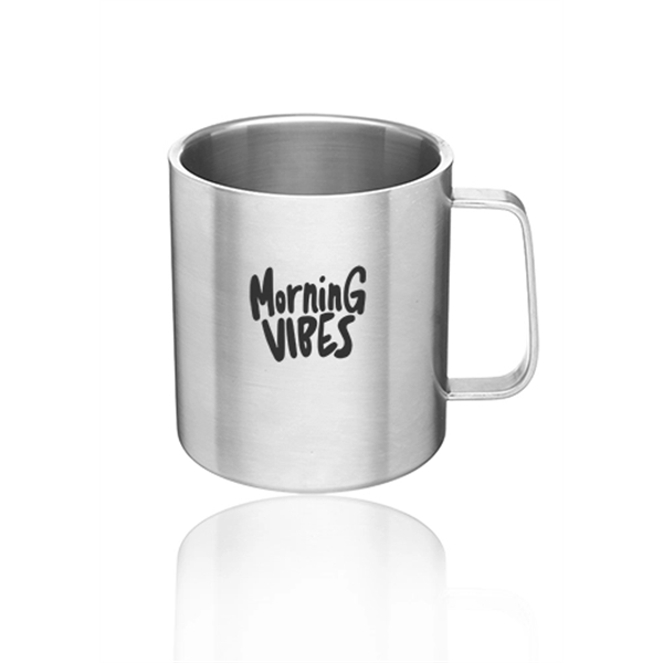 15 oz. Malva Stainless Steel Mugs - 15 oz. Malva Stainless Steel Mugs - Image 0 of 2