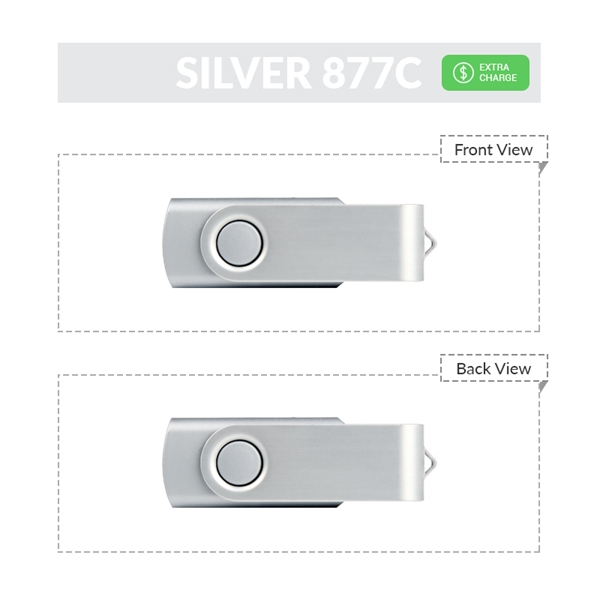 Classic Swivel USB Flash Drive - Classic Swivel USB Flash Drive - Image 23 of 23