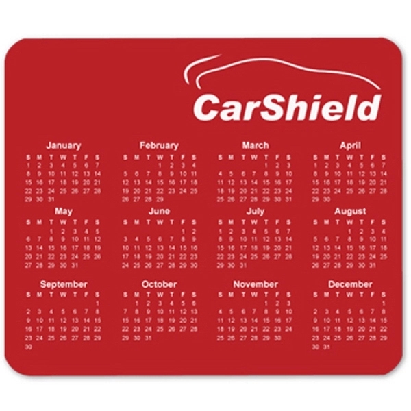 Customized Horizontal Calendar Mouse Pad - Customized Horizontal Calendar Mouse Pad - Image 11 of 11
