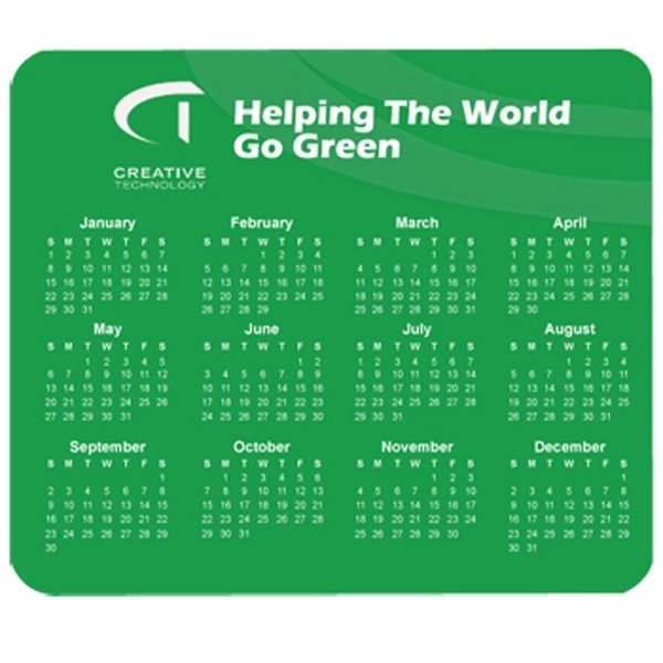 Customized Horizontal Calendar Mouse Pad - Customized Horizontal Calendar Mouse Pad - Image 3 of 11
