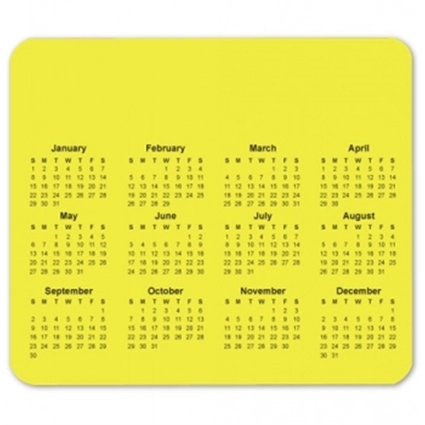 Customized Horizontal Calendar Mouse Pad - Customized Horizontal Calendar Mouse Pad - Image 10 of 11