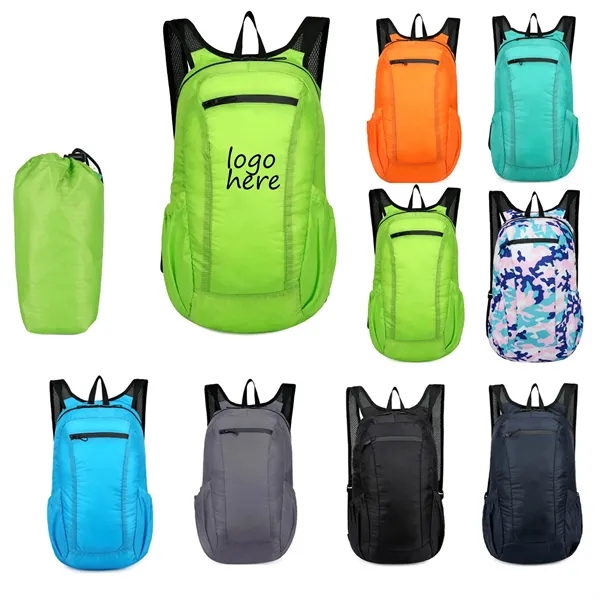 20L Portable Foldable Waterproof Backpack Folding Bag - 20L Portable Foldable Waterproof Backpack Folding Bag - Image 0 of 4
