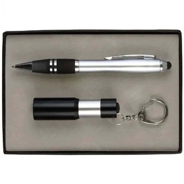 Stylus Pen & Led Flashlight Bottle Opener Gift Set - Stylus Pen & Led Flashlight Bottle Opener Gift Set - Image 2 of 3