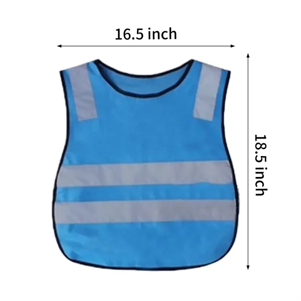 Children High Visibility Reflective Safety Vest - Children High Visibility Reflective Safety Vest - Image 2 of 7