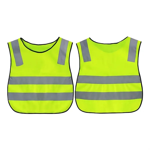 Children High Visibility Reflective Safety Vest - Children High Visibility Reflective Safety Vest - Image 3 of 7