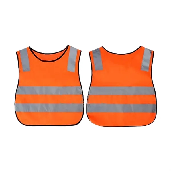 Children High Visibility Reflective Safety Vest - Children High Visibility Reflective Safety Vest - Image 5 of 7
