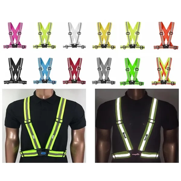 Adjustable eflective Vest Running Gear - Adjustable eflective Vest Running Gear - Image 0 of 10