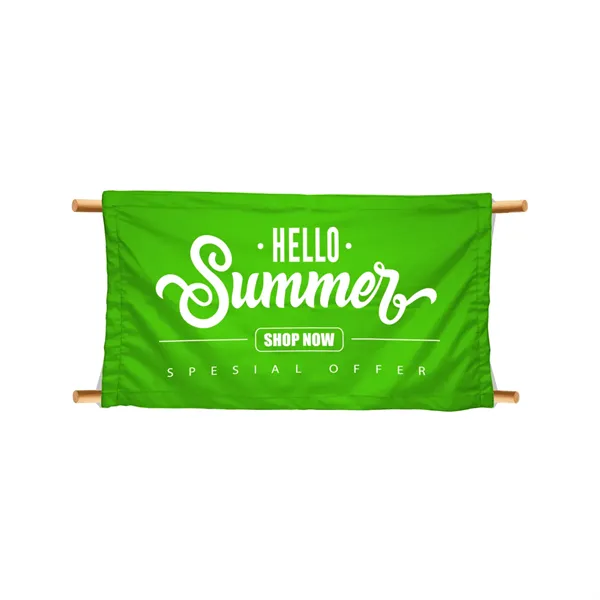 Polyester Fabric Banners - (1Ft x 1Ft) - Polyester Fabric Banners - (1Ft x 1Ft) - Image 0 of 4