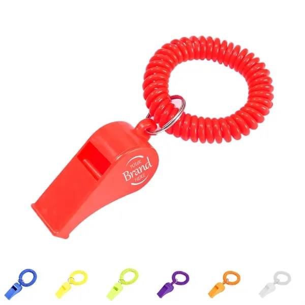 Sport Whistle With Bracelet - Sport Whistle With Bracelet - Image 0 of 7