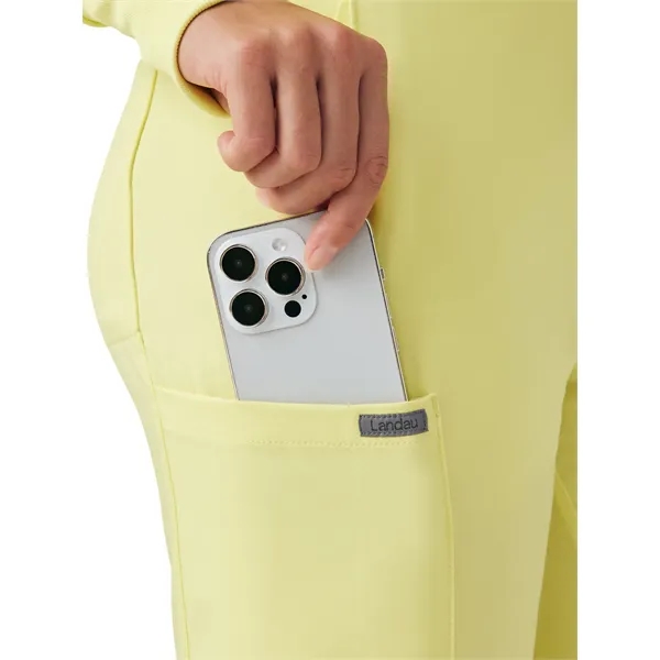 Landau - Forward - Women's Seven-Pocket Mid-Rise Rib-Knit... - Landau - Forward - Women's Seven-Pocket Mid-Rise Rib-Knit... - Image 26 of 53